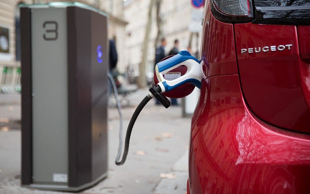 Service de recharge véhicule électrique Paris